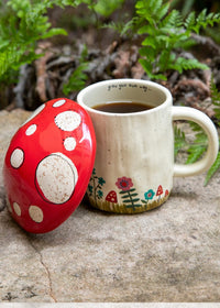 Natural Life Folk Art Coffee Mugs & Planters