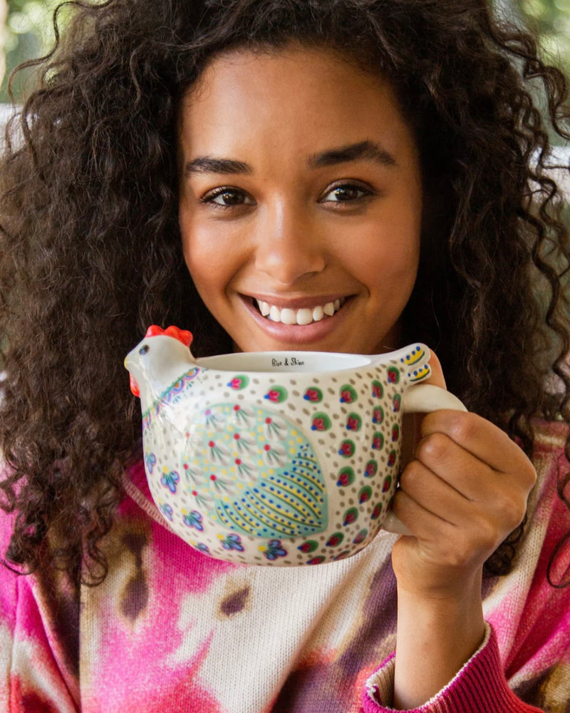 Natural Life Folk Art Coffee Mugs & Planters