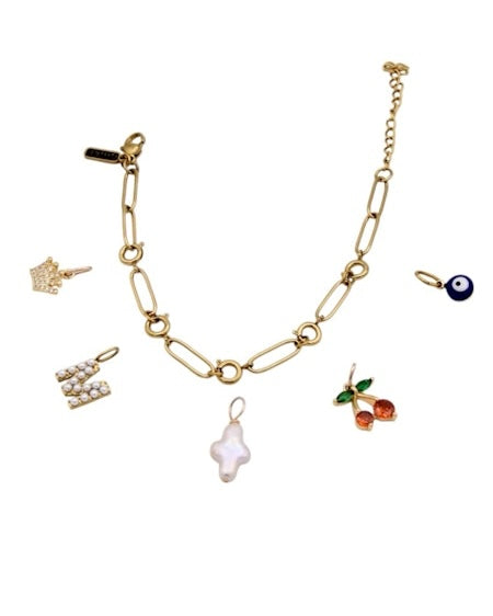 Charm Bar Necklaces & Bracelets
