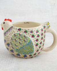 Natural Life Folk Art Coffee Mugs & Planters