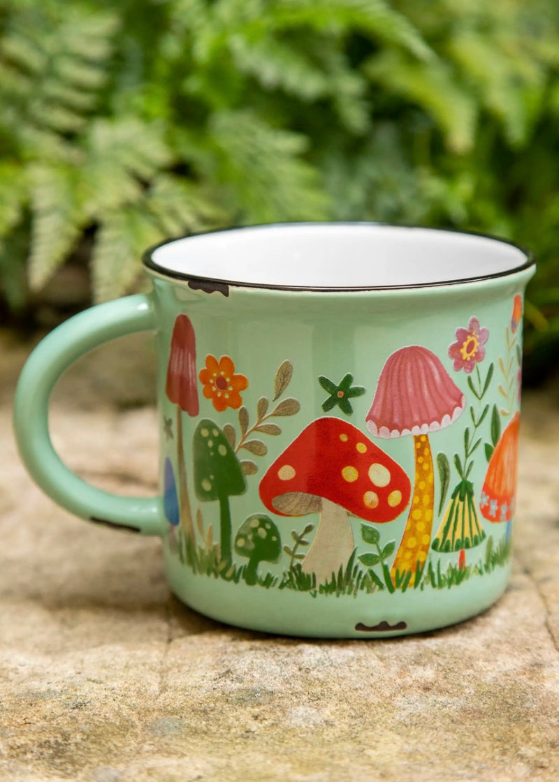 Natural Life Folk Art Coffee Mugs & Planters