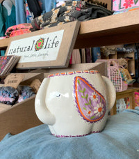 Natural Life Folk Art Coffee Mugs & Planters