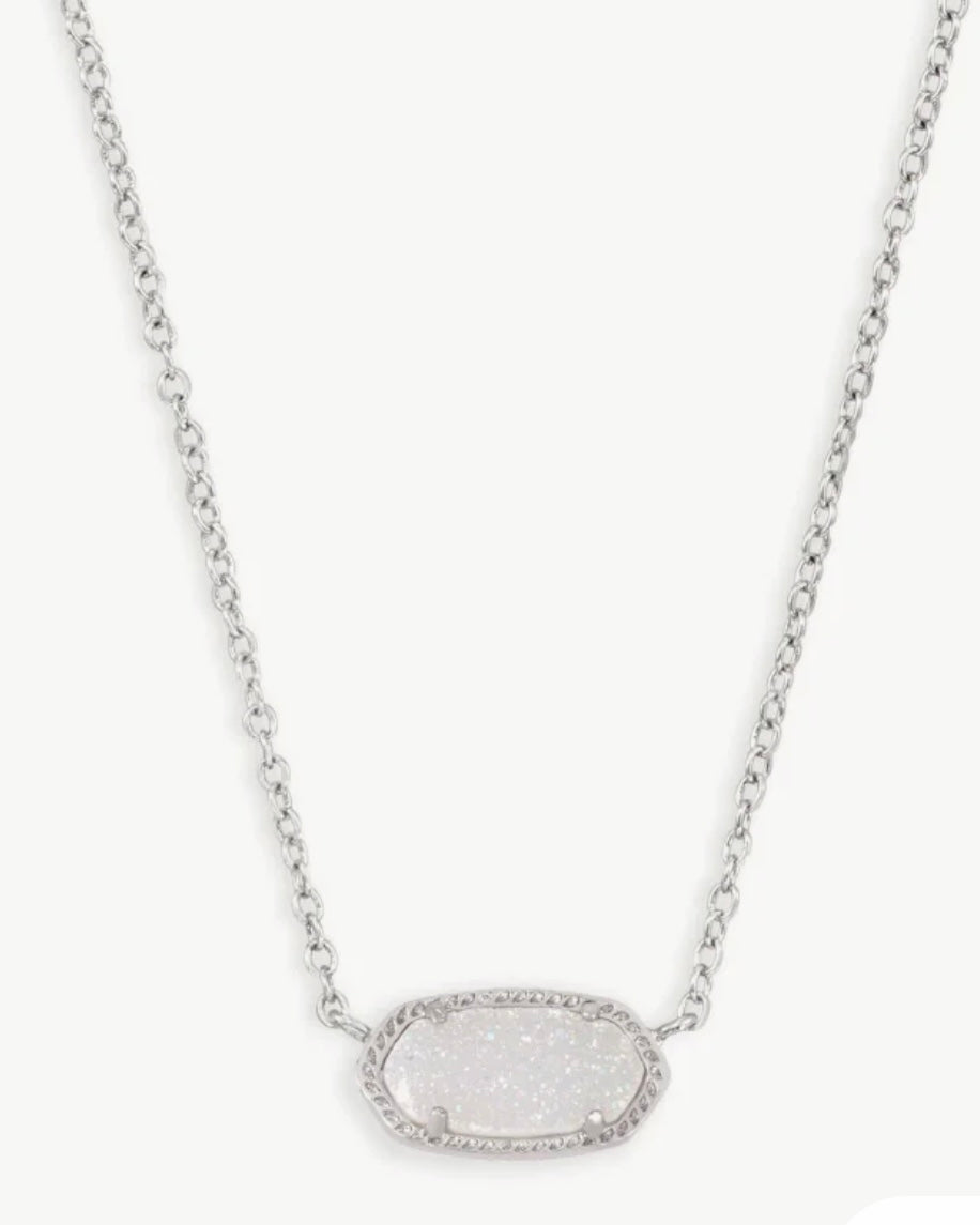 Kendra Scott Silver Elisa Necklaces
