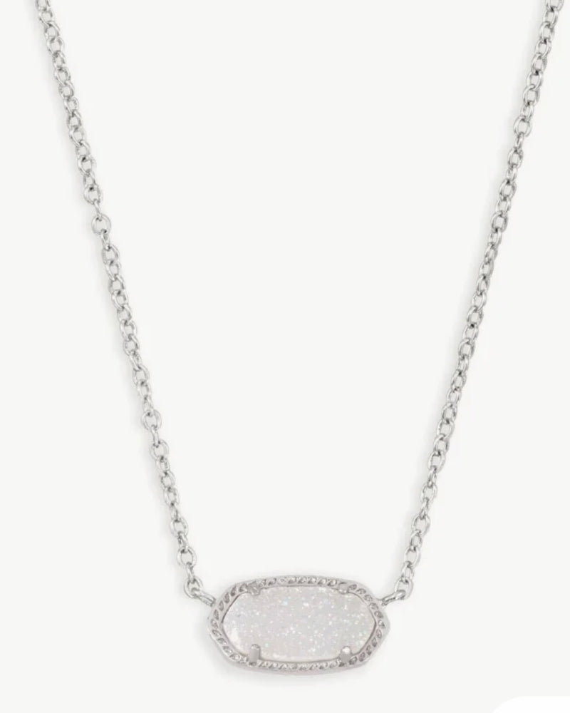 Kendra Scott Silver Elisa Necklaces