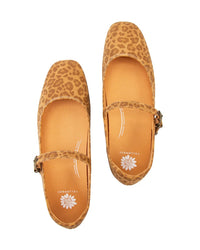 Yellowbox Collin Leopard Mary Jane Flats