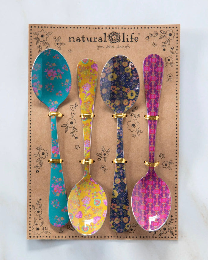 Natural Life Ditsy Teaspoon Set