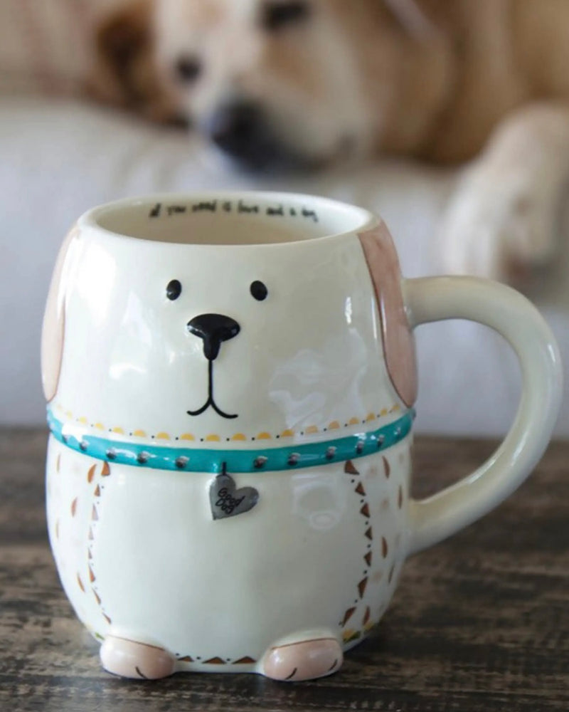 Natural Life Folk Art Coffee Mugs & Planters