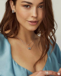 Kendra Scott Silver Ellie Earrings