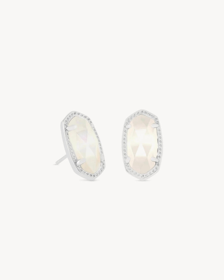 Kendra Scott Silver Ellie Earrings