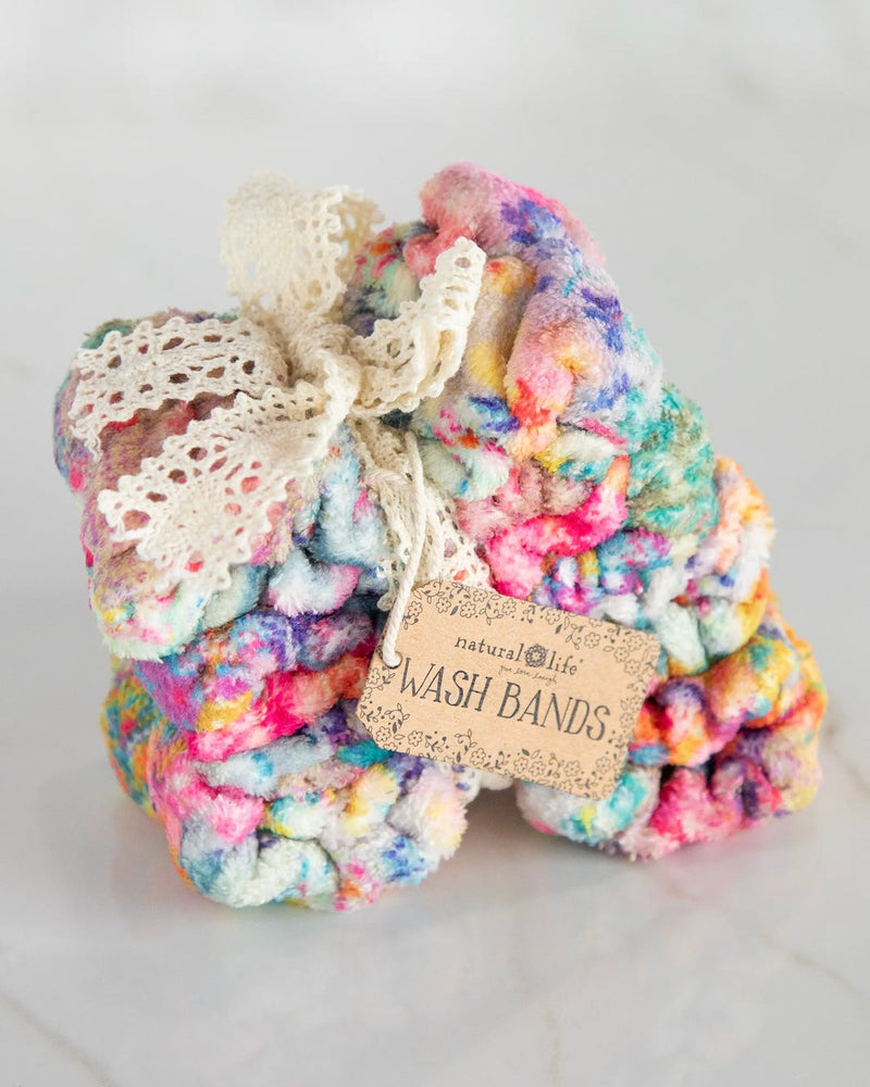 Natural Life Pink Watercolor Wash Band Set