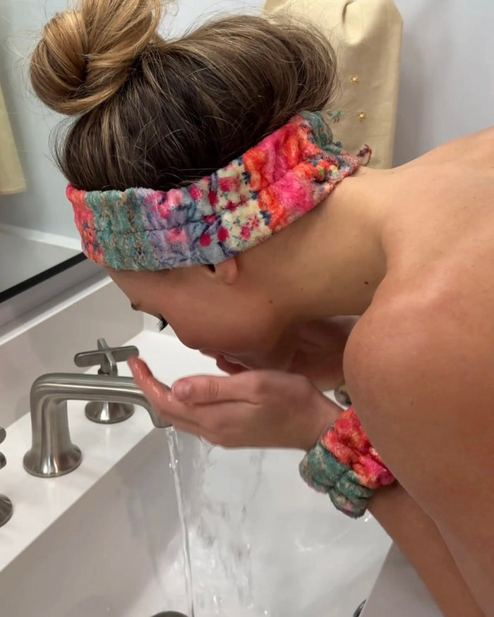 Natural Life Pink Watercolor Wash Band Set