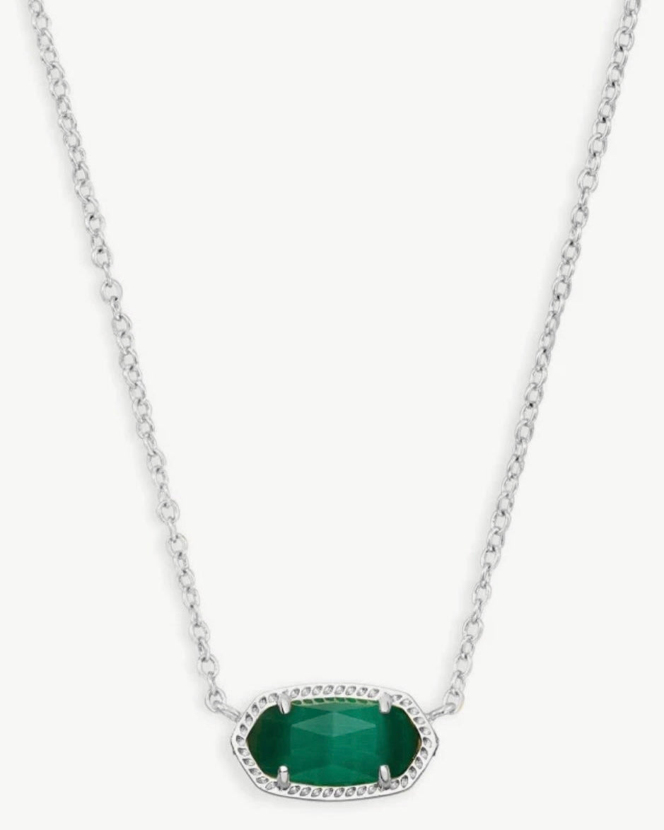 Kendra Scott Silver Elisa Necklaces