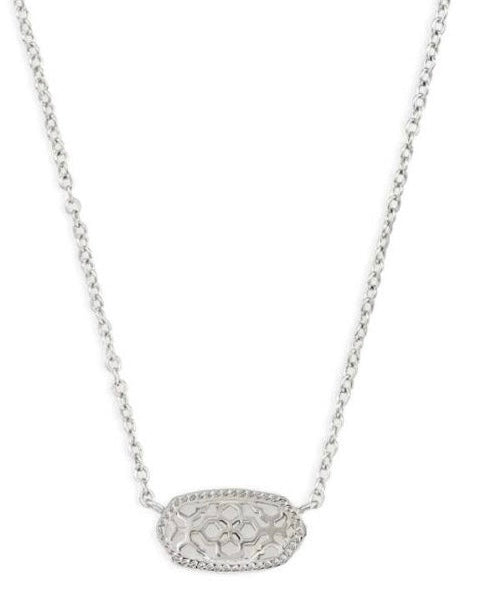 Kendra Scott Silver Elisa Necklaces