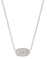 Kendra Scott Silver Elisa Necklaces