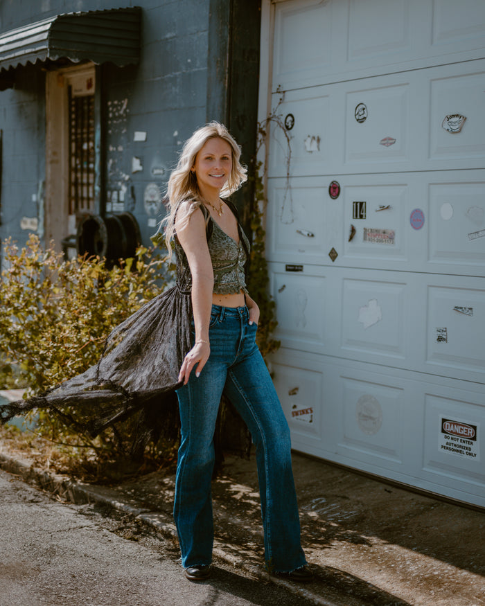 Take on the Night Lace Duster