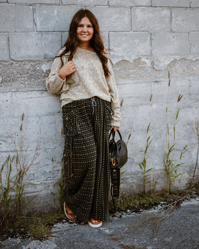Edge & Ember Wide Leg Pants