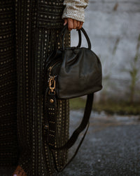 Hobo Darling Satchel in Black