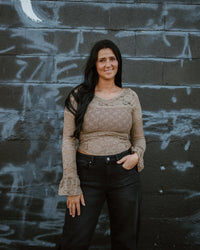 Free People Lace Layering Top