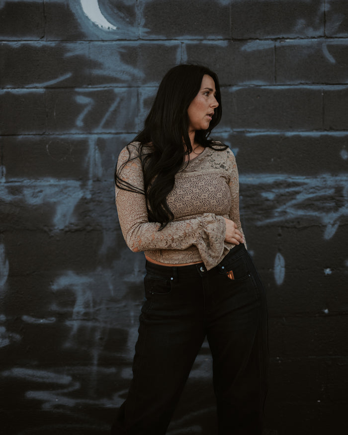 Free People Lace Layering Top