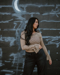 Free People Lace Layering Top