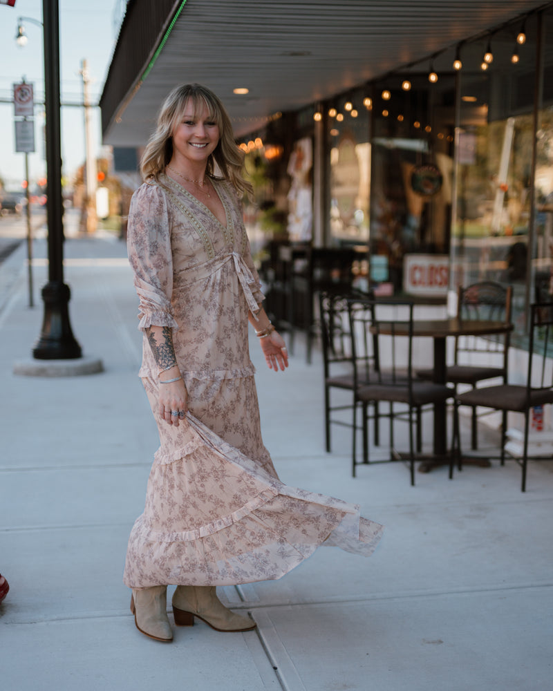 Flowers for Days Maxi Dress
