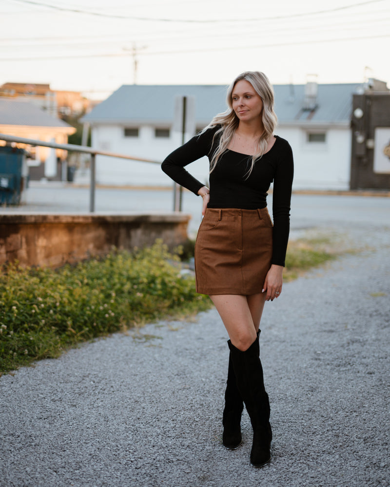 Lucy Paris Darry Mini Skirt