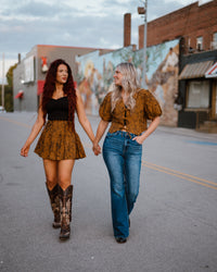 Aureum Jacquard Mini Skirt