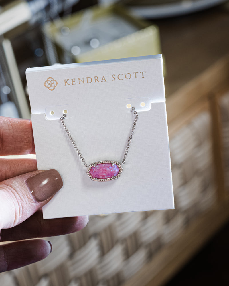 Kendra Scott Silver Elisa Necklaces