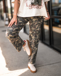 The Tracey Camo Cargo Straight leg Jean