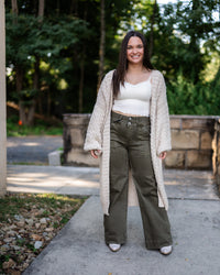 Sadie & Sage Iggy Hand Knit Chunky Cardigan