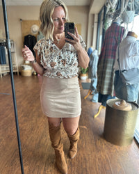 Sadie & Sage Voila Ruffle Sleeve Top