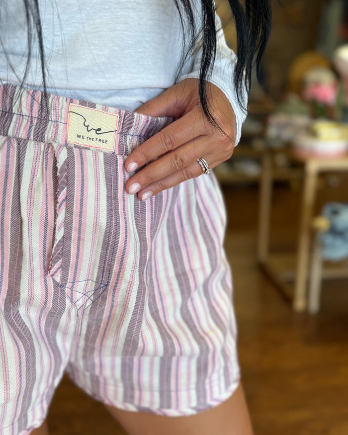 Free People Day to Day Flannel Boxer