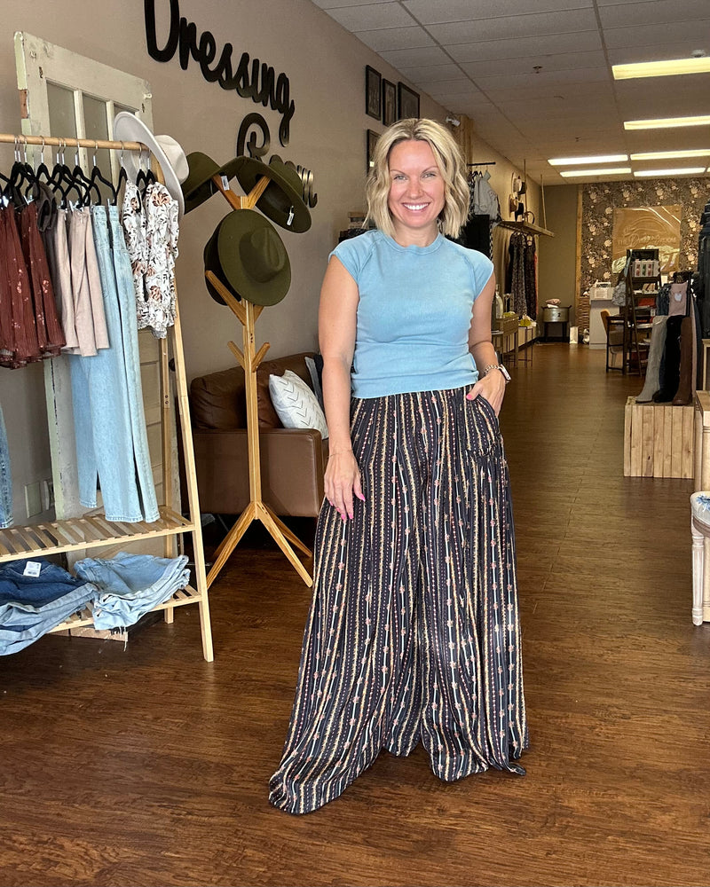 Free People So Charming Wide Leg Pant