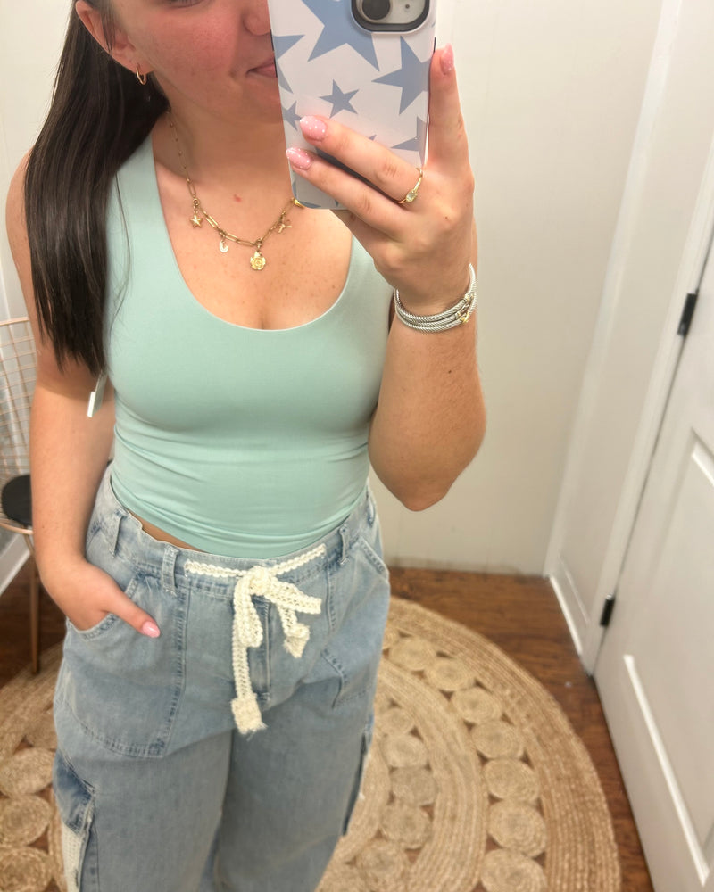 Free People Clean Lines Muscle Camis