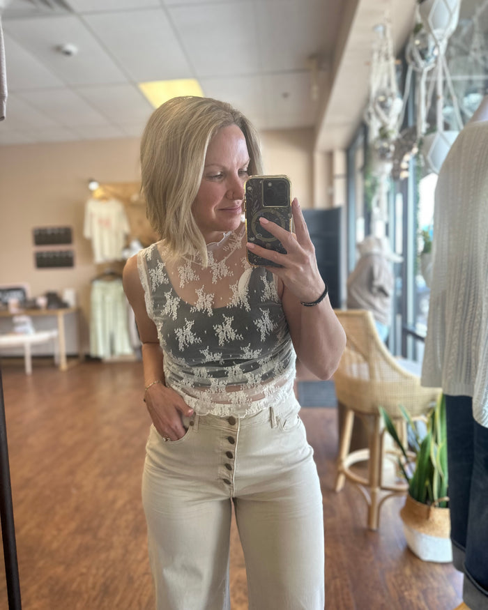 Free People Nice Try Muscle Tank