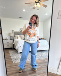 The Gene Wide Leg High Rise Jeans
