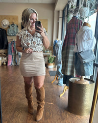 Sadie & Sage Voila Ruffle Sleeve Top