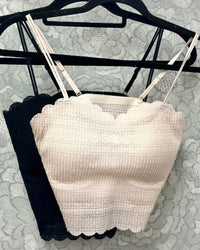 The Sweet Edge Scalloped Bralette