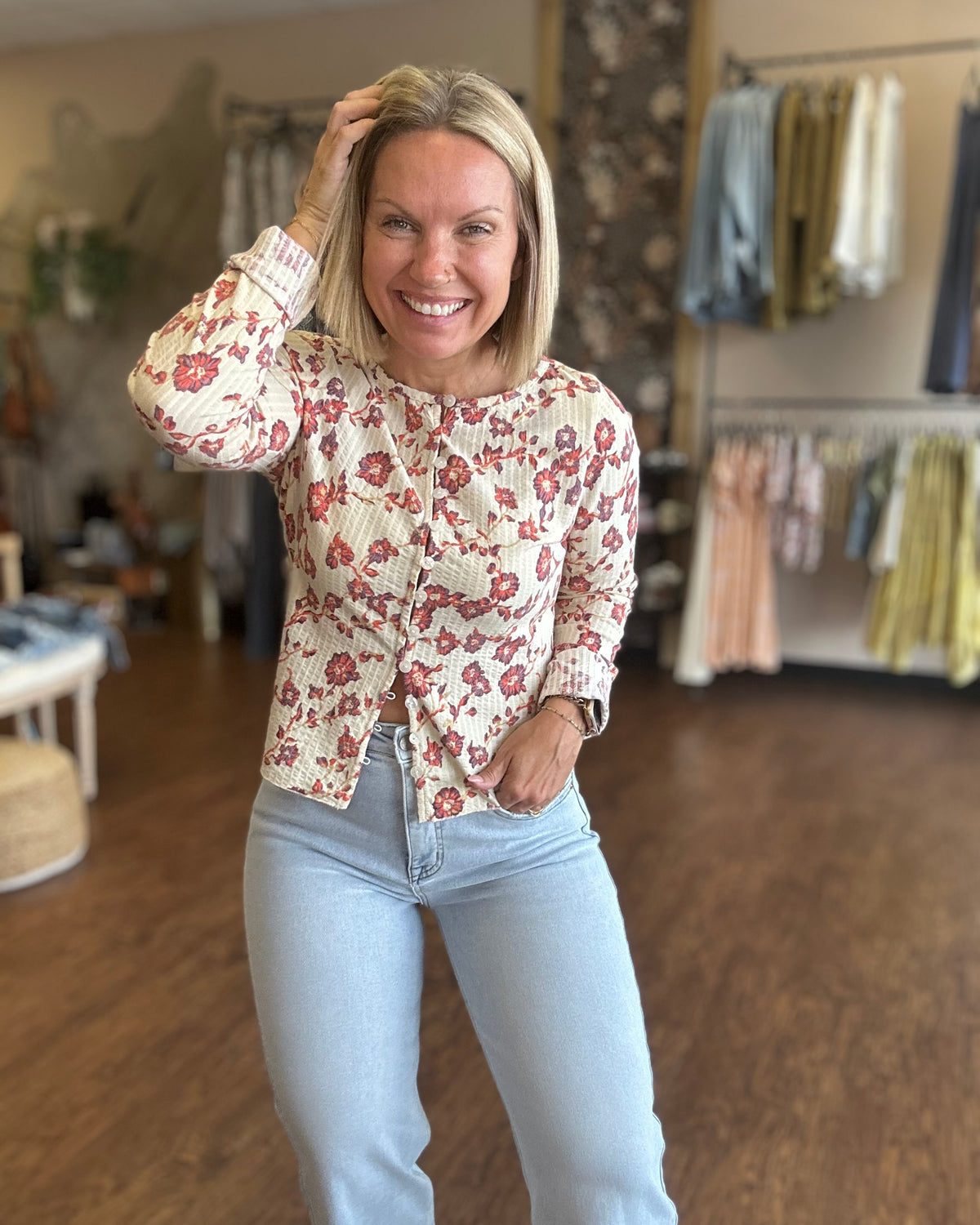 Free People Tilly Long Sleeve Top