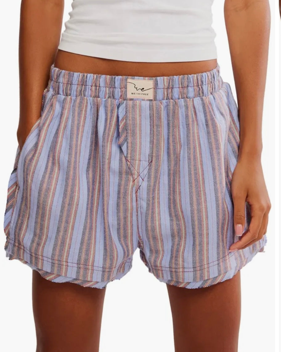 Free People Day to Day Flannel Boxer