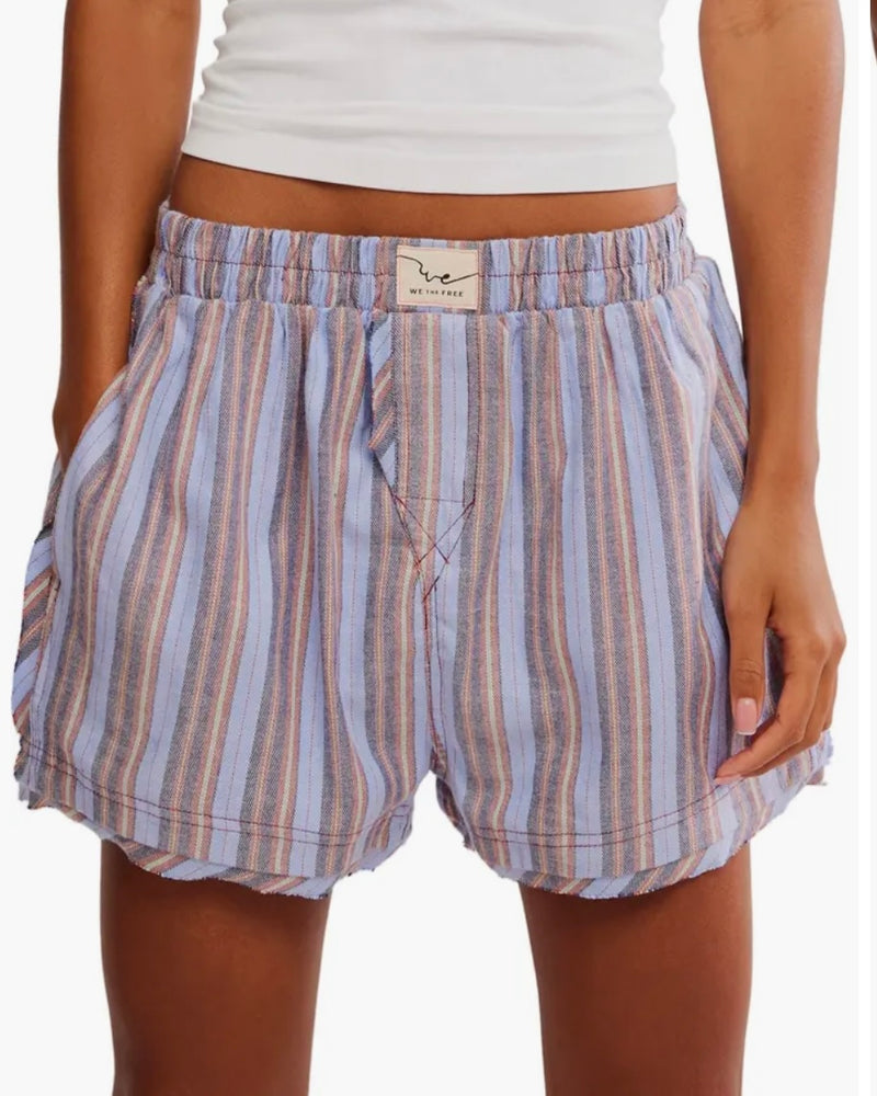 Free People Day to Day Flannel Boxer