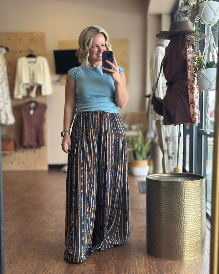 Free People So Charming Wide Leg Pant