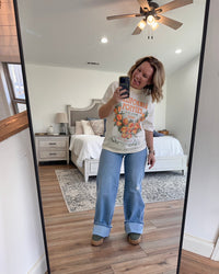 The Gene Wide Leg High Rise Jeans