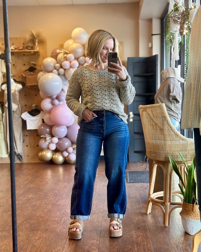 Thyme After Time Knit Sweater