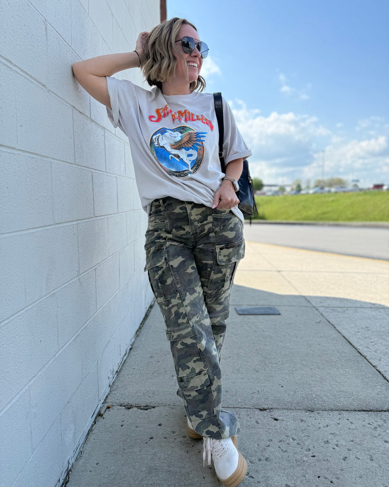 Prince Peter Licensed Steve Miller Rainbow Horse Tee