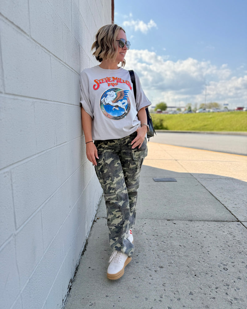 Prince Peter Licensed Steve Miller Rainbow Horse Tee