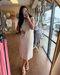 Mod Slit Tunic Dress