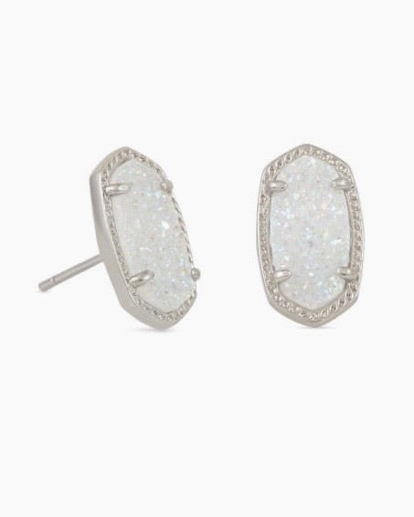 Kendra Scott Silver Ellie Earrings