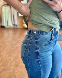 Harley High Rise Barrel Jeans