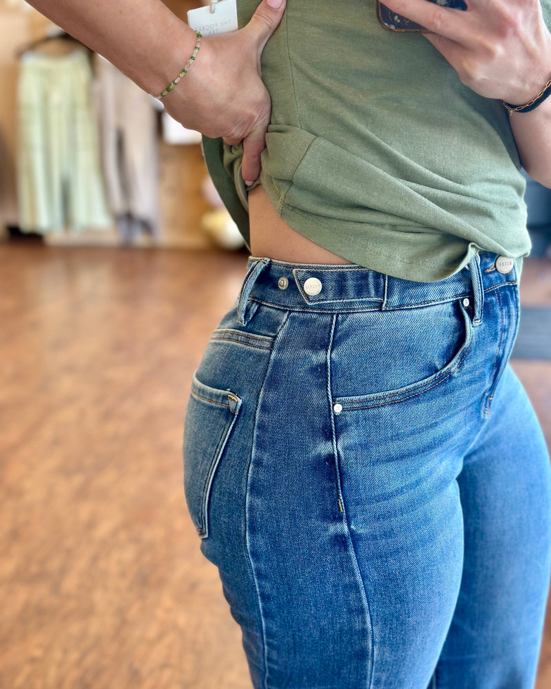 Harley High Rise Barrel Jeans